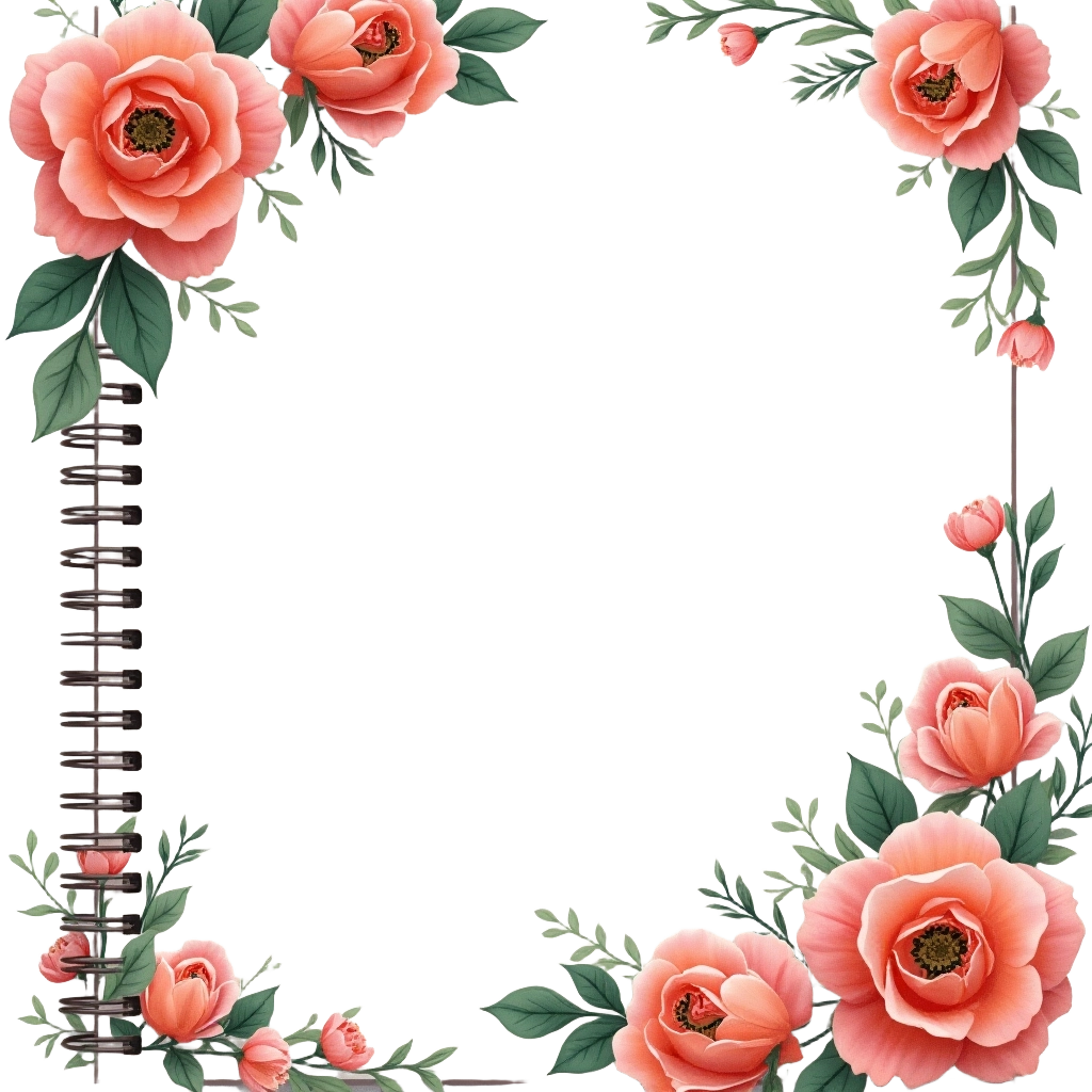 Elegant Floral Frame